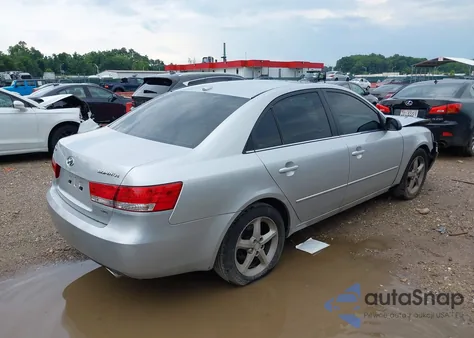 2007 Hyundai Sonata Limited/Se V6 из США, поврежденный, VIN 5NPEU46F87H287579